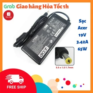 Sạc Laptop ACER 19V - 3.42A - 65W Chính Hãng Tặng Kèm Dây Nguồn ( Adapter Acer 19V-3.42A-65W)