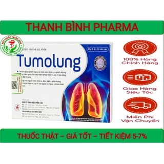 TUMOLUNG - HỖ TRỢ GIẢM NGUY CƠ MẮC CÁC KHỐI U, U PHỔI - TĂNG CƯỜNG SỨC ĐỀ KHÁNG CHO CƠ THỂ-TPCN