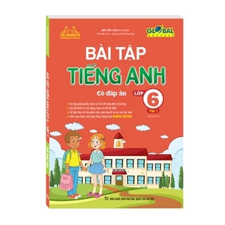 Sách - GLOBAL SUCCESS Bài tập tiếng anh lớp 6 tập 1 (có đáp án)