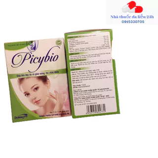 Picybio Viên Uống Giúp Làm Đẹp Da Móng Tóc Chắc Khỏe - Hộp 60 Viên