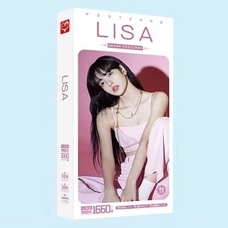 Hộp ảnh LISA thành viên nhóm nhạc balckpnk nhiều mẫu