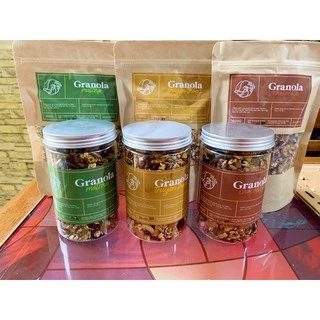 Granola Ăn Liền Giảm Cân Mix 9 Loại Hạt Và Hoa Quả Sấy 500gram