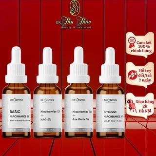 Serum DrCeutics B3 Niacinamide giảm thâm, sáng da, hỗ trợ kiềm dầu 30ml, 100ml