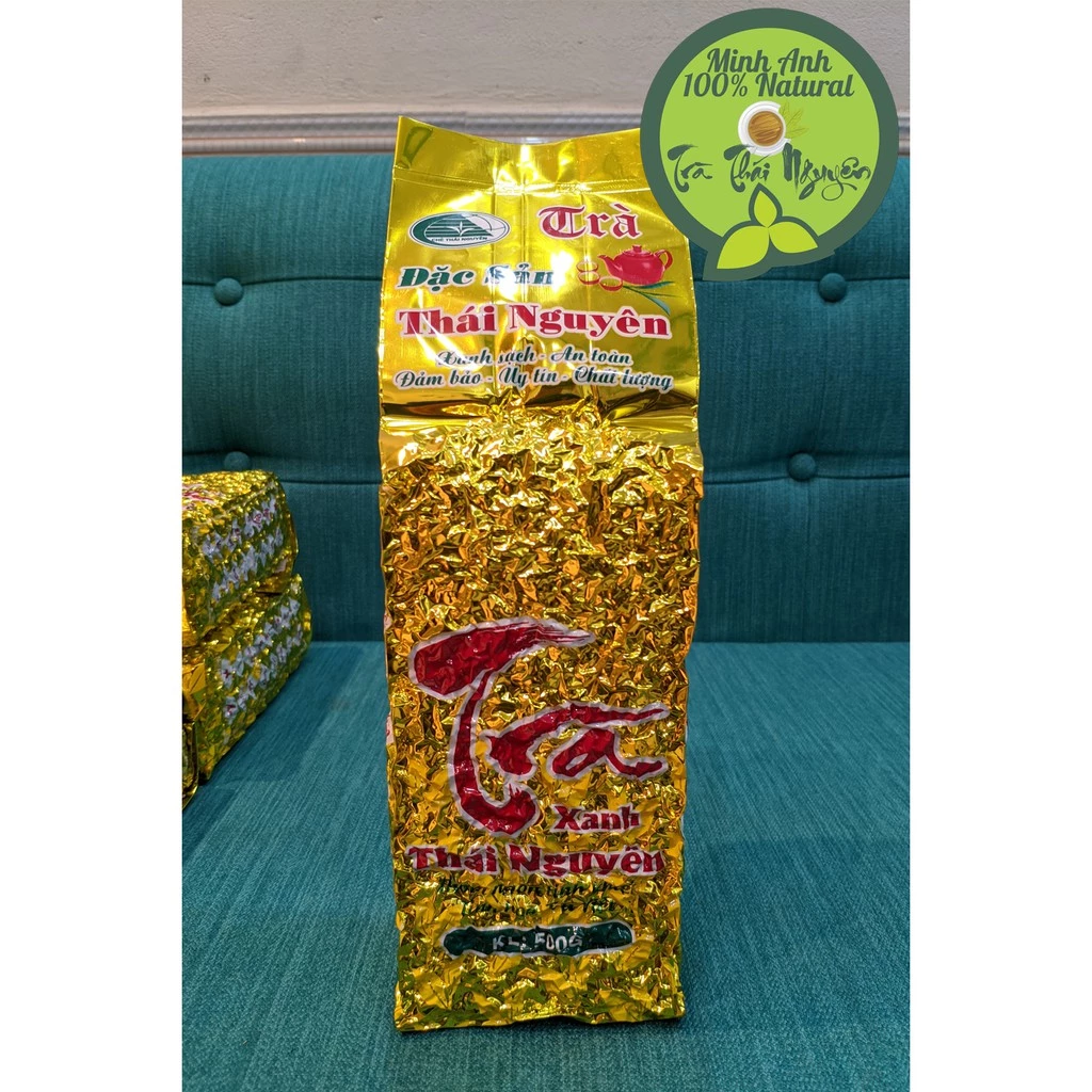 Gói Chè (Trà) Sạch Đặc Sản Tân Cương Thái Nguyên - Hút Chân Không - 500g