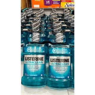 Nước súc miệng Listerine Ultraclean Cool Mint 1.5 Lít