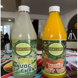 Nước Cốt Chanh / Cốt Tắc Thai Lime Chai 500ml