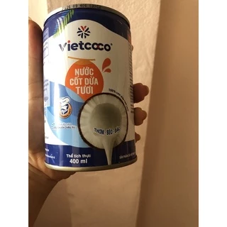 Nước cốt dừa tươi Vietcoco 400ml