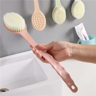 Cây Chổi Tắm Kì Cọ Lưng SỢI COTTON Siêu Mềm - Dụng Cụ Massage Chà Tẩy Tế Bào Chết, Ngăn Mụn