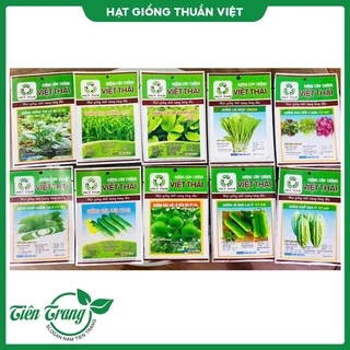 COMBO 10 GÓI HẠT GIỐNG RAU QUẢ (CB03) quen thuộc,dễ trồng