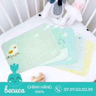 Set 5 miếng lót chống thấm cotton Goodmama cho bé khổ 30x40cm