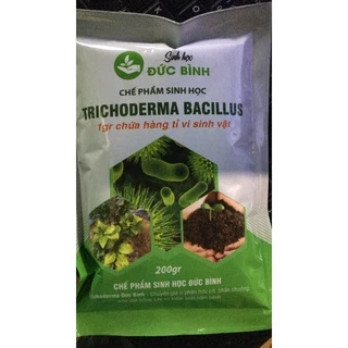 Chế phẩm sinh học Trichoderma Bacillus Đức Bình gói 200g