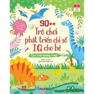 Sách - 90++ trò chơi phát triển chỉ số IQ cho bé (2 tập)