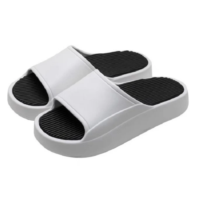 Dép Quai Ngang Nam Nữ Đế Cao 4cm Siêu đẹp , Chất Liệu EVa Sêu Bền Không Thấm Nước - DN2