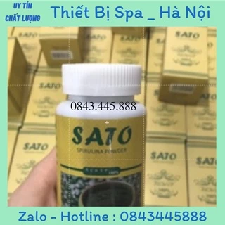 Bột tảo Xoắn Sato Nhật Bản - Lọ cấy tảo Nano 100g