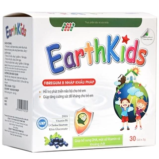 Cốm EarthKids, hỗ trợ tăng cường sức đề kháng cho trẻ em, bổ sung DHA