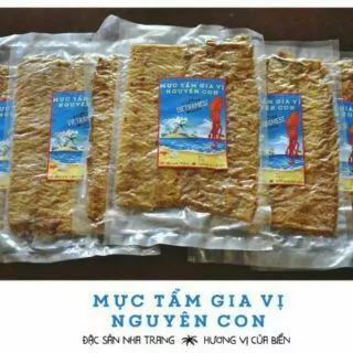 Mực tẩm gia vị nguyên con Nha Trang