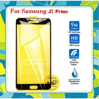 Kính Cường Lực Samsung J7 Prime Full Màn hình 9D Thế hệ mơi - Siêu Cứng Bền