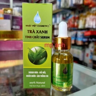 serum nhật việt trà xanh tinh chất serum nám đồi mồi ngừ nhăn làm trắng da 20ml