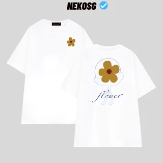 Áo thun tay lỡ Unisex NEKOSG, áo phông form rộng HT12
