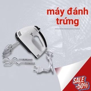 Máy Đánh Trứng Cầm Tay 7 Tốc Độ Công Suất 180W