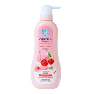 Sữa tắm Shokubutsu Whitening Cherry & Hokkaido Milk (500ml)