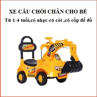 Xe cẩu chòi chân cho bé(có nhạc vui nhộn )