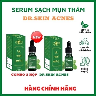 Combo 2 hộp Dr.Skin acnes 5ml đánh bay mụn sạch thâm trong 7 ngày