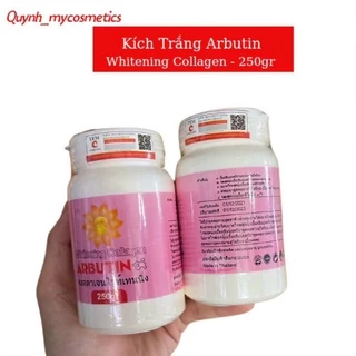 Kem kích trắng Body Arbutin Whitening Collagen Thái Lan - 250gr
