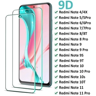 Kính Cường Lực Bảo Vệ Toàn Màn Hình 21d Cho Xiaomi Redmi Note 5 6 7 8 9 10 11 5A 6A 7A 8A 9A 9C 9i 9AT 10X 10S K20 K30 K40 NFC Plus Pro Power Prime 4G 5G