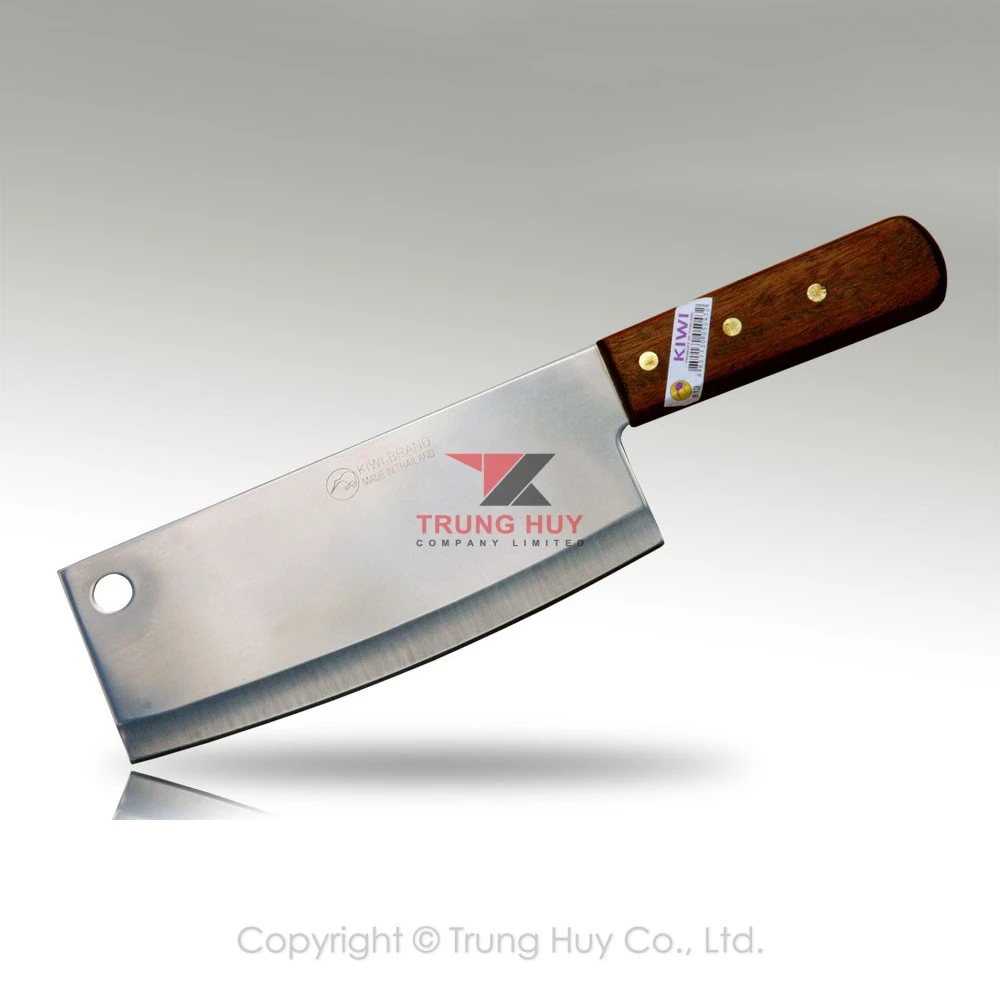 Dao thái thịt bản lớn cán gỗ Kiwi KW813