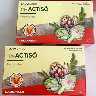 Trà Actiso Đà Lạt Ladophar Hộp 40g (20 gói x 20g)