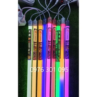 BÓNG ĐÈN TIKTOK T8 NHỰA 60cm - 1m2 [ 10 màu ]