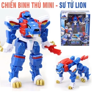 Chiến binh thú sư tử lion mini cỡ nhỏ - ĐỒ chơi trẻ em biệt đội siêu nhân nhí mùa 4