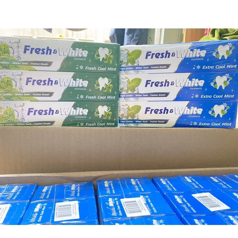 kem đánh răng fresh white 160G