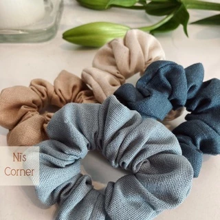 Scrunchies - Cột tóc Linen vintage (Blended Linen Size Mini)