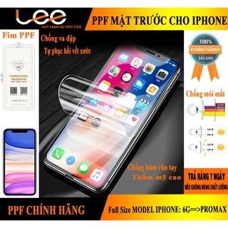 Miếng dán fim PPF mặt trước cho iphone (loại tự phục hổi vết xước)