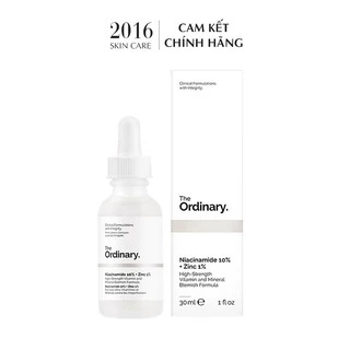 Tinh Chất The Ordinary Niacinamide 10% + Zinc 1% Serum 30ml