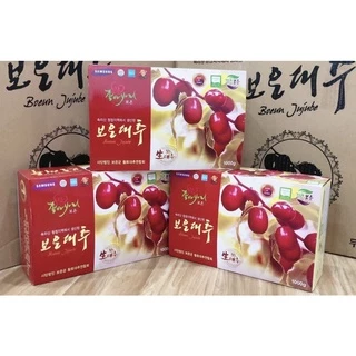 Táo đỏ sấy khô hộp 1kg Hàn Quốc