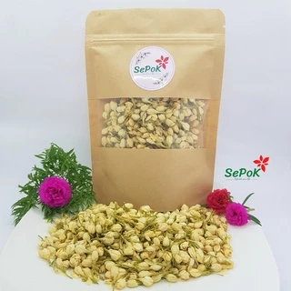 Nụ Hoa Lài (Hoa Nhài) Sấy Lạnh 50g/100g- SePok - Hỗ Trợ Giảm cân, Thanh Lọc, Tăng sức đề kháng.