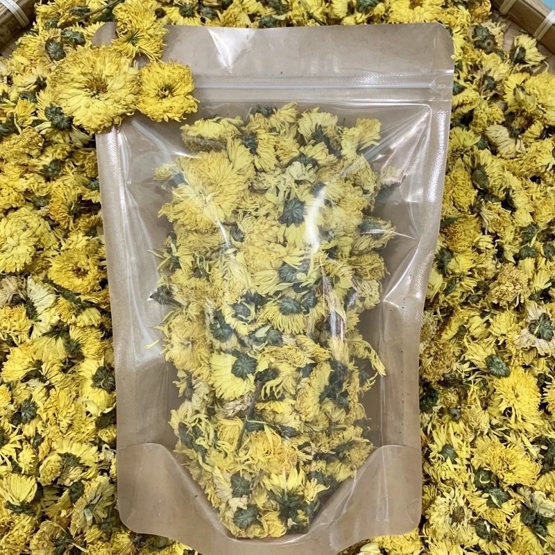 Trà hoa cúc vàng sấy khô tự nhiên bịch 1 kg