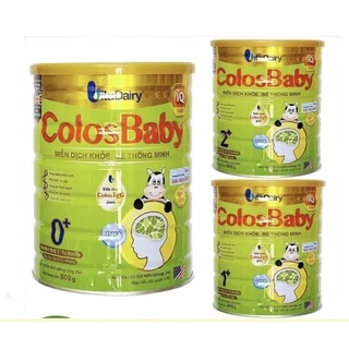 Sữa Colosbaby IQ Gold 800g Số 0+ 1+ 2+ Mẫu 2026