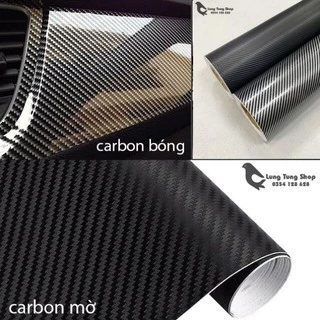 Decal carbon dán xe - đề can cac bon có sẵn keo