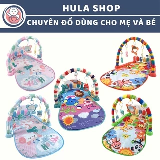 Thảm nhạc PIANO 9BABY cho bé nằm chơi cho đèn nhạc, đồ chơi treo - Bảo hành 6 tháng