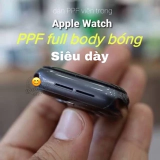 Dán PPF / PDF siêu dày Full Body cho iWatch Size 38-40-41 - 42 - 44 - 45mm series 1/2/3/4/5/6/7/SE dễ dán