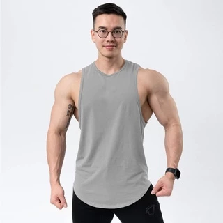 Áo ba lỗ nam chuẩn gym 𝗭𝗘𝗡𝗞𝗔 𝗧𝗞.𝟬𝟵 Ao tanktop nam trơn thun cotton thoáng mát