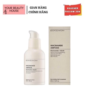 [Boom De Ah Dah] Serum Dưỡng Trắng Căng Bóng Da Niacinamide Ampoule - 50ml