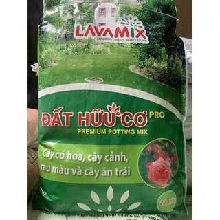 Đất hữu cơ trồng hoa, rau Lavamix 22dm3