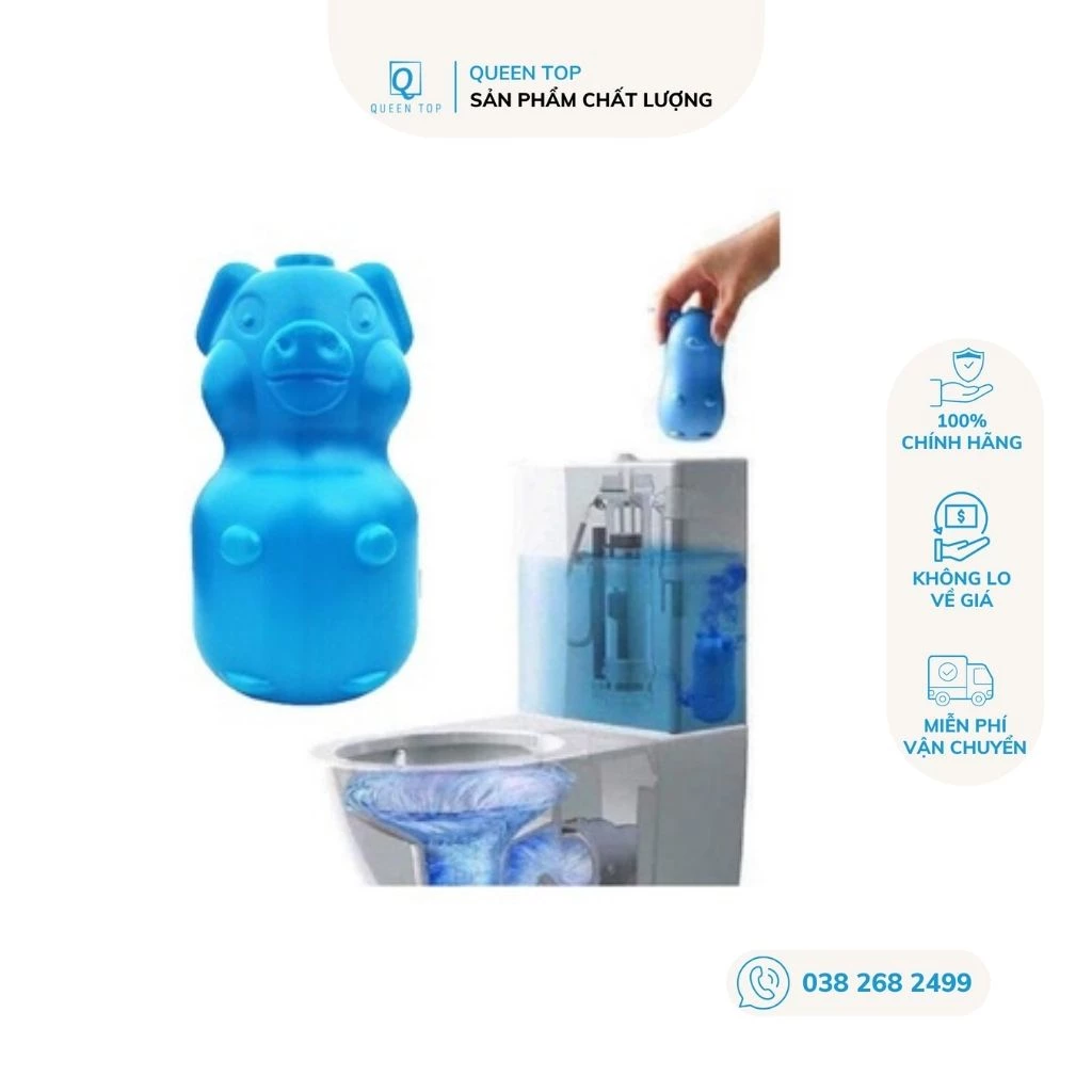 Lọ Heo Thả Bồn Cầu Diệt Khuẩn Hàn Quốc Siêu Sạch, Tiện Dụng Cho Mọi Gia Đình -