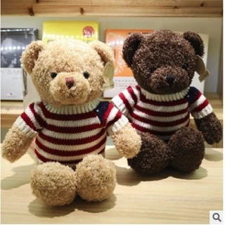 Gấu teddy Nhồi Bông Mặc Áo sweater Dễ Thương