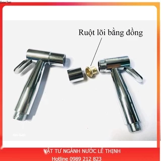 Đầu Vòi Xịt Vệ Sinh Mạ Ti Đồng Thế Hệ Mới chất lượng lỗi 1 đổi 1